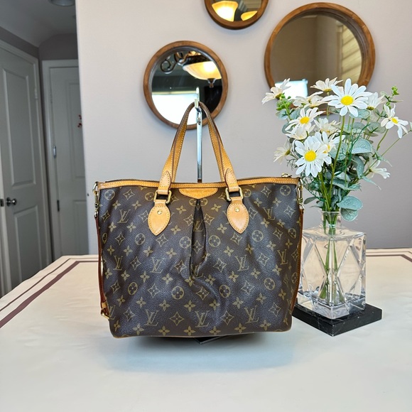 Louis Vuitton Monogram Canvas Palermo PM Tote Shoulder Bag - Picture 3 of 17